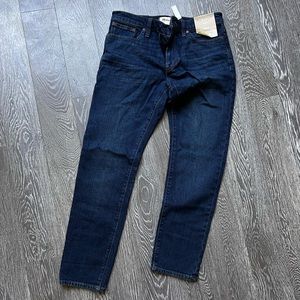 Madewell slim fit denim jeans (never worn)